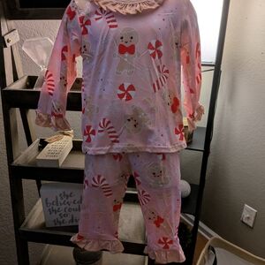 Sweet Dreams Gingerbread Pajama Set for Kids